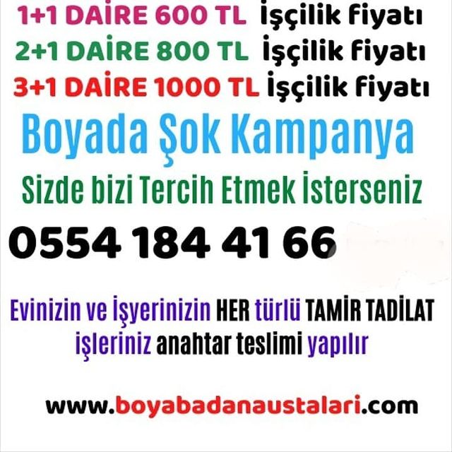 sincan boyacı 0554 184 41 66